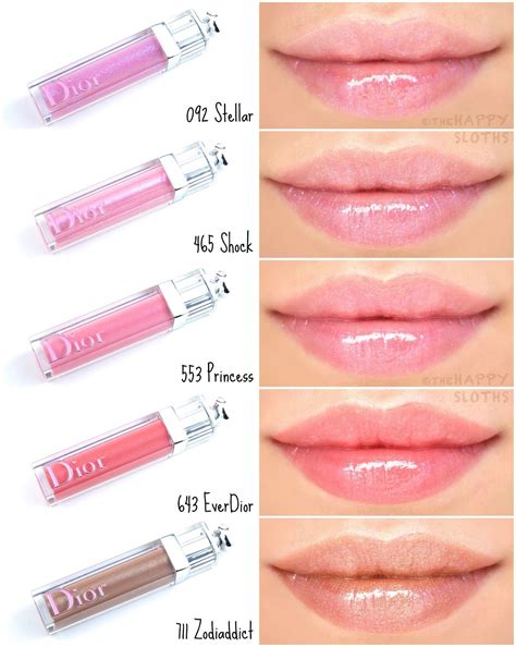 custom dior lip gloss|dior lip gloss color chart.